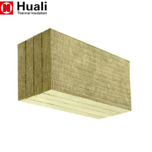 High Temperature Rock Wool Board Building Materials Rock Wool Sandwich Panel for Partition Wall