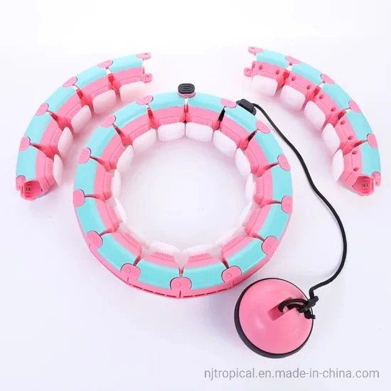 Non Dropping Smart Weighted Hula Hoop Detachable