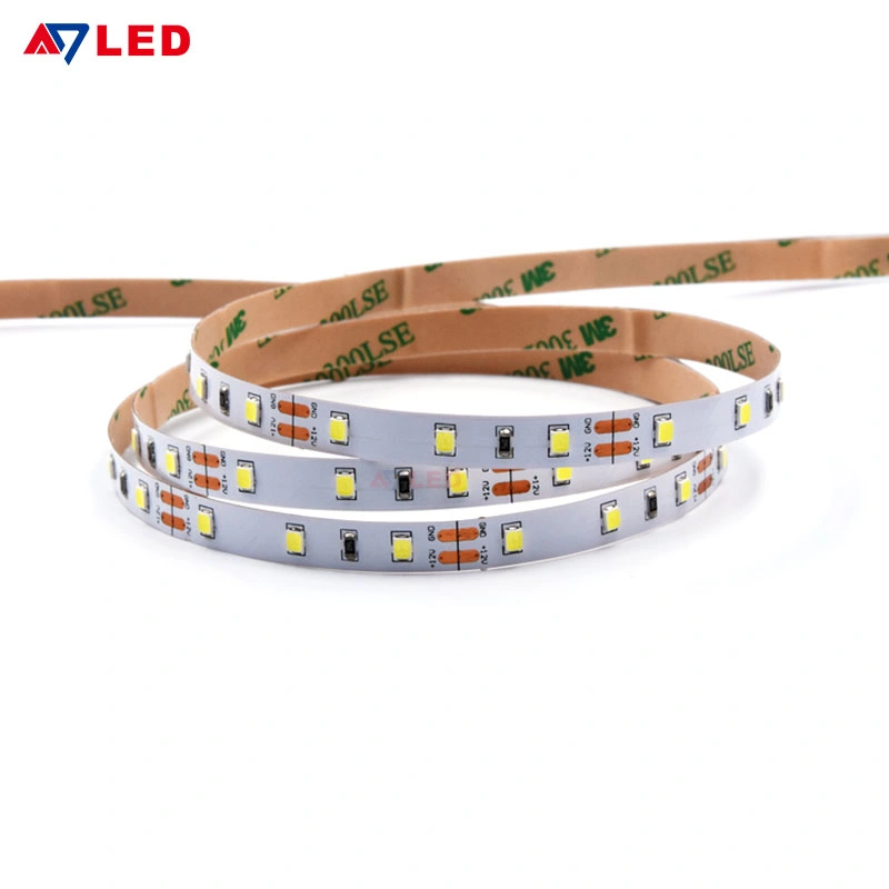 Reliable Embedded Lighting 10mm DC12V 12W/M IP20 Indoor LED Strip Lighting