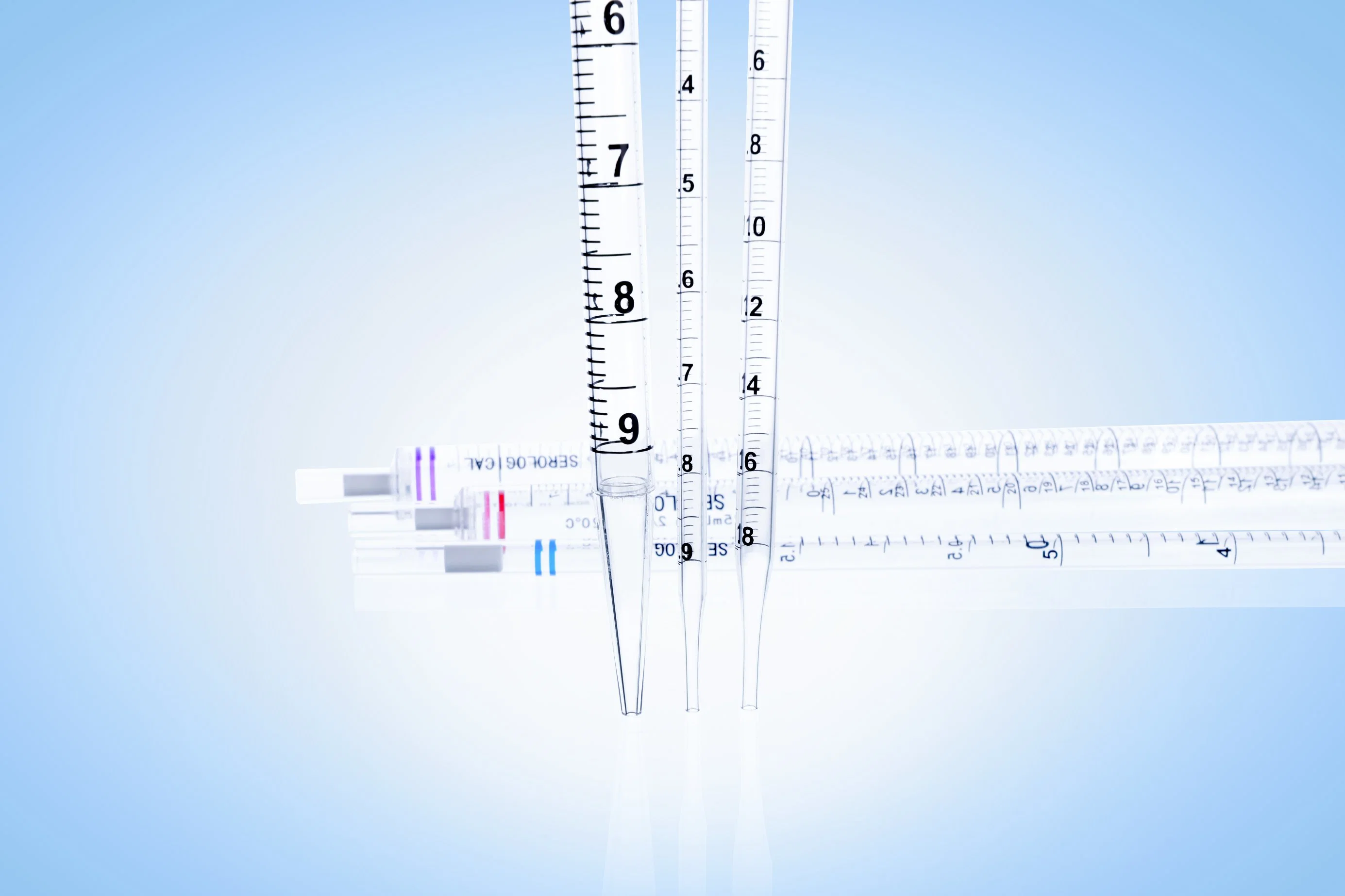 2ml Laboratory Serological Pipettes Plastic Sterile Serology Pipettes for Lab Use