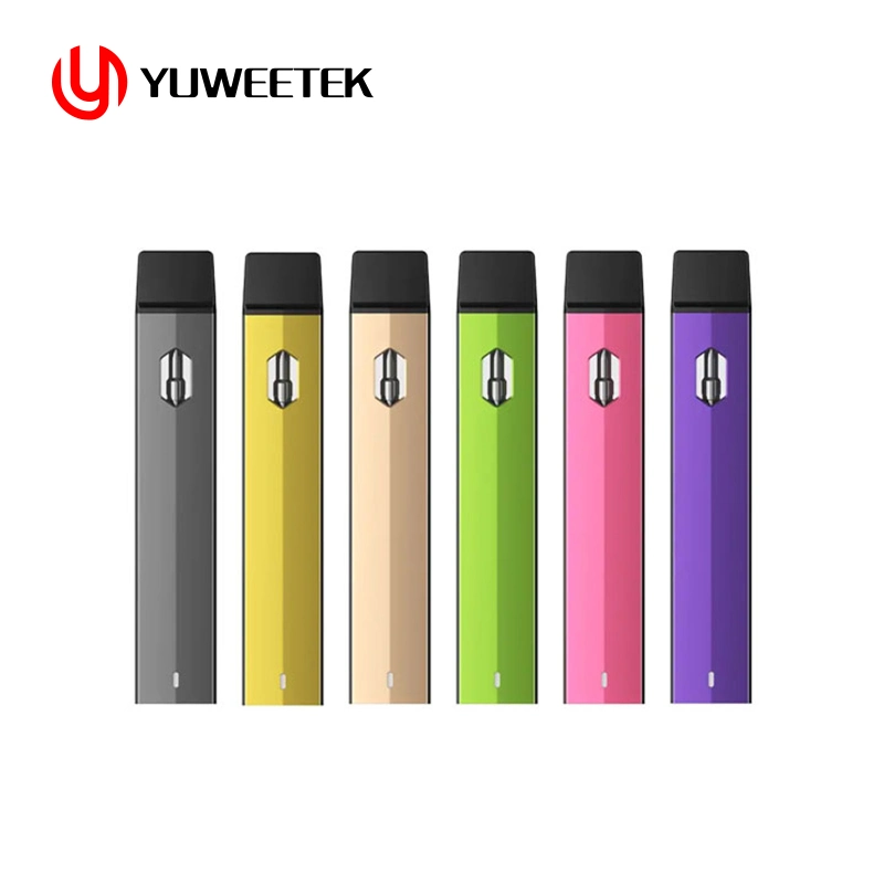 Factory Price Wholesale/Supplier Rhy D011A Empty Thick Oil Disposable/Chargeable Vape Pen 1ml Capacity with Type-C Chargeable Port