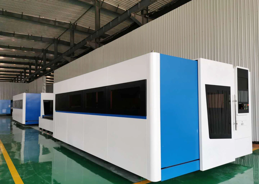 Industry 1000W Protective Cover Metal Plate Pipe CNC Fiber Laser Cutting Machine