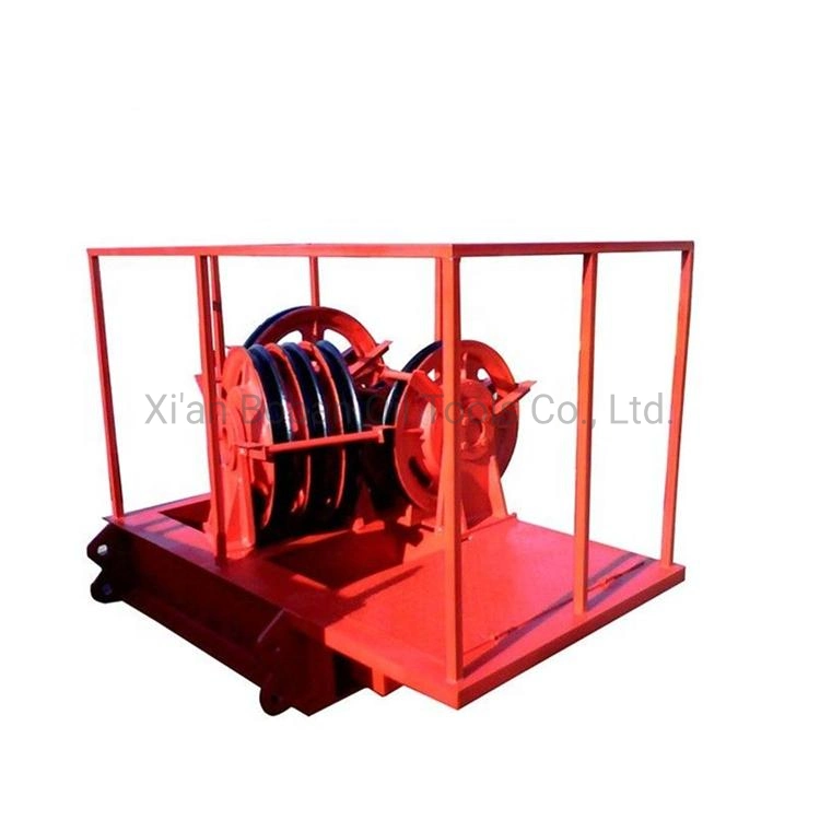 Oil Well Drilling Rig Spare Parts API 4f Crown Block