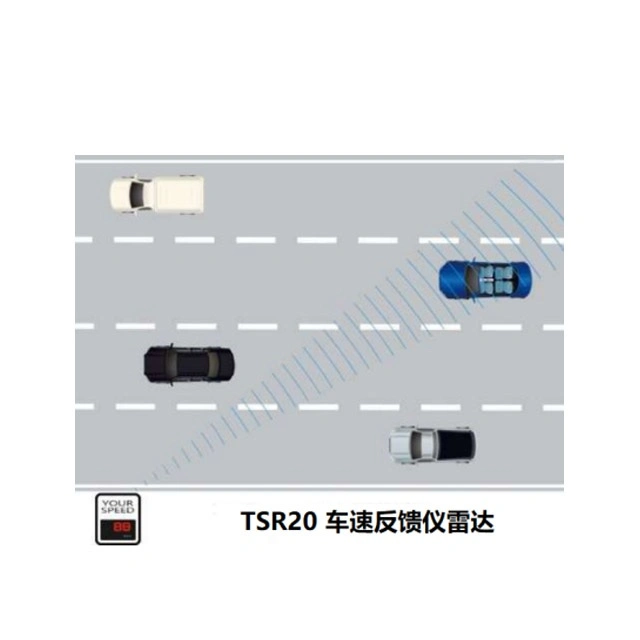 Nanoradar 24GHz Millimeter Wave Radar Sensor for Multi Lane Traffic Monitoring Detection, Parking and Motional Monitoring