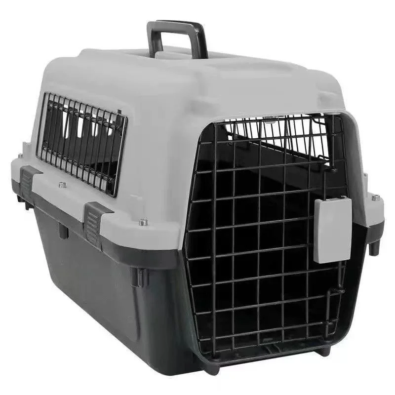 Wholesale Pet Carrier Airline Approved Plastic Wire Door Dog Crate