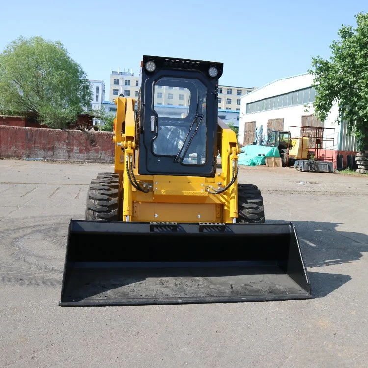 Mini Cargadora Compact Wheel Loader 500kg 700kg Skid Steer Loader for Sale