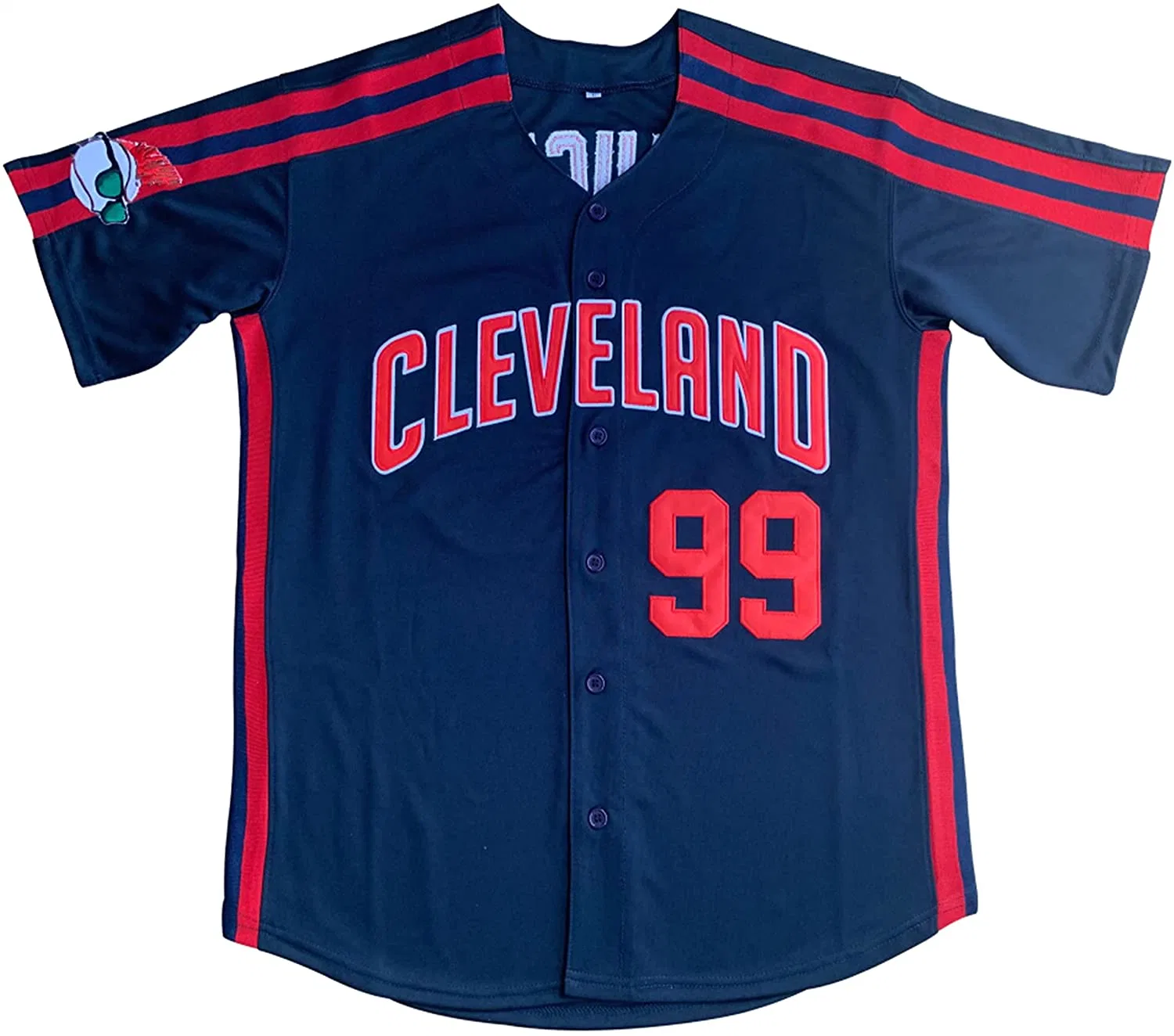 2023 New Season Custom Heat Transfer Print Varsity Academy Style Baseball Shirts OEM ODM 100% Polyester Fashion Streetwear Softball Baseball Jersey Men