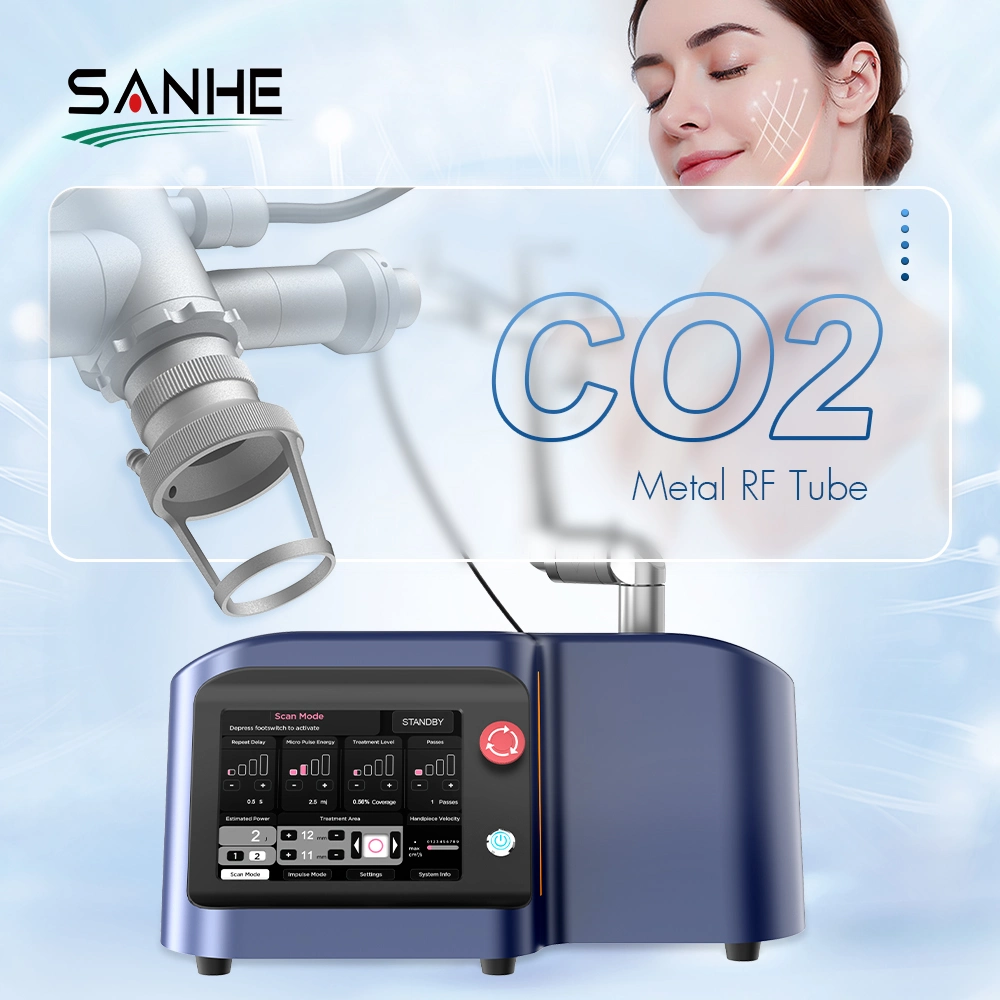 Laser de CO2 fracional portátil de 10600 nm rejuvenescimento vaginal para sempre Laser de beleza