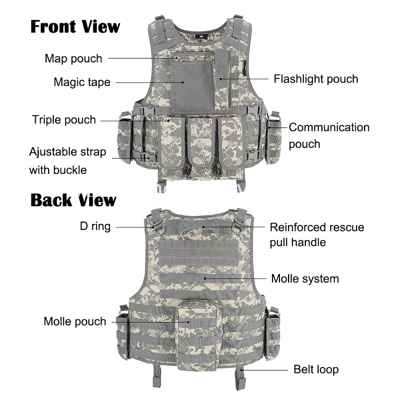 Bulletproof Ballistic Police Army Vest