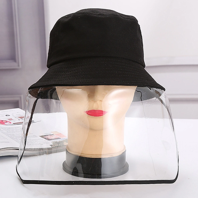 Direct Splash Protection Protective Cap Anti-Epidemic Isolation Anti-Virus Detachable Baseball Cap Hat with Face Shield