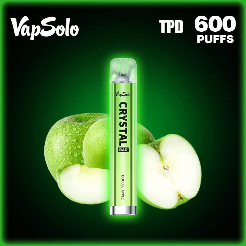 2ml Juice 20mg Nictoine LED Light up 600 Puffs Bar Disposable Crystal Vape Pen Tpd One Time Disposable Device Lost Vapor Pen Mary