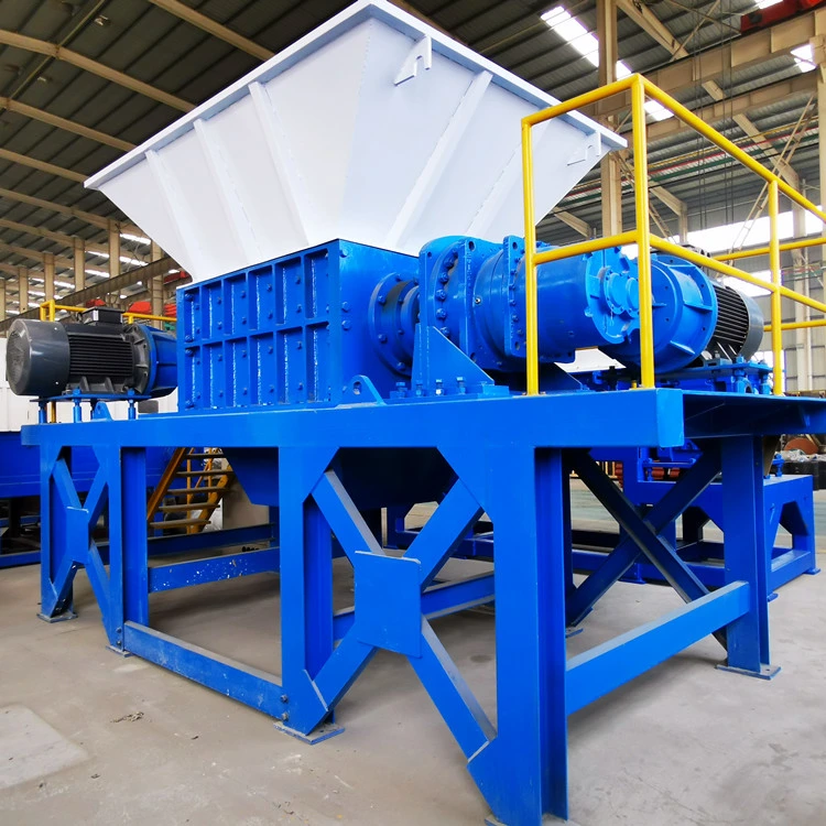 Huihe Rdf Waste Double Shaft Shredder Machine