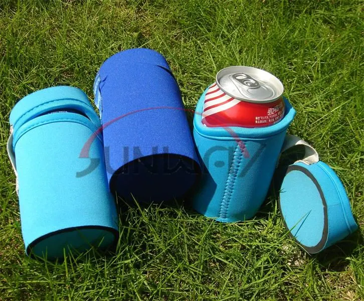 Wholesale/Supplier Customized Neoprene Beer Beverage Stubby Can Cooler with Cap (BC0038)