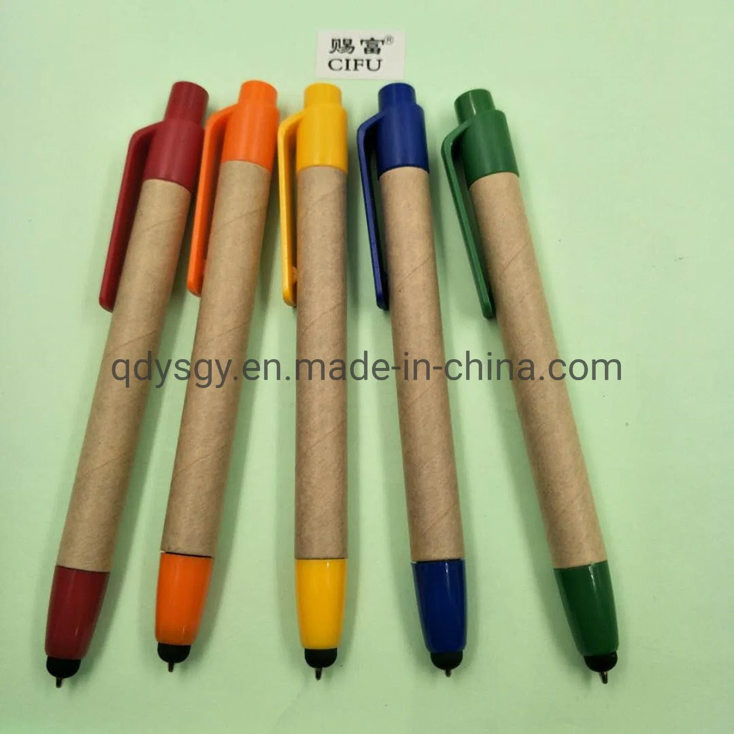 Paper Stylus Ball Pen for Office Supply Stationery