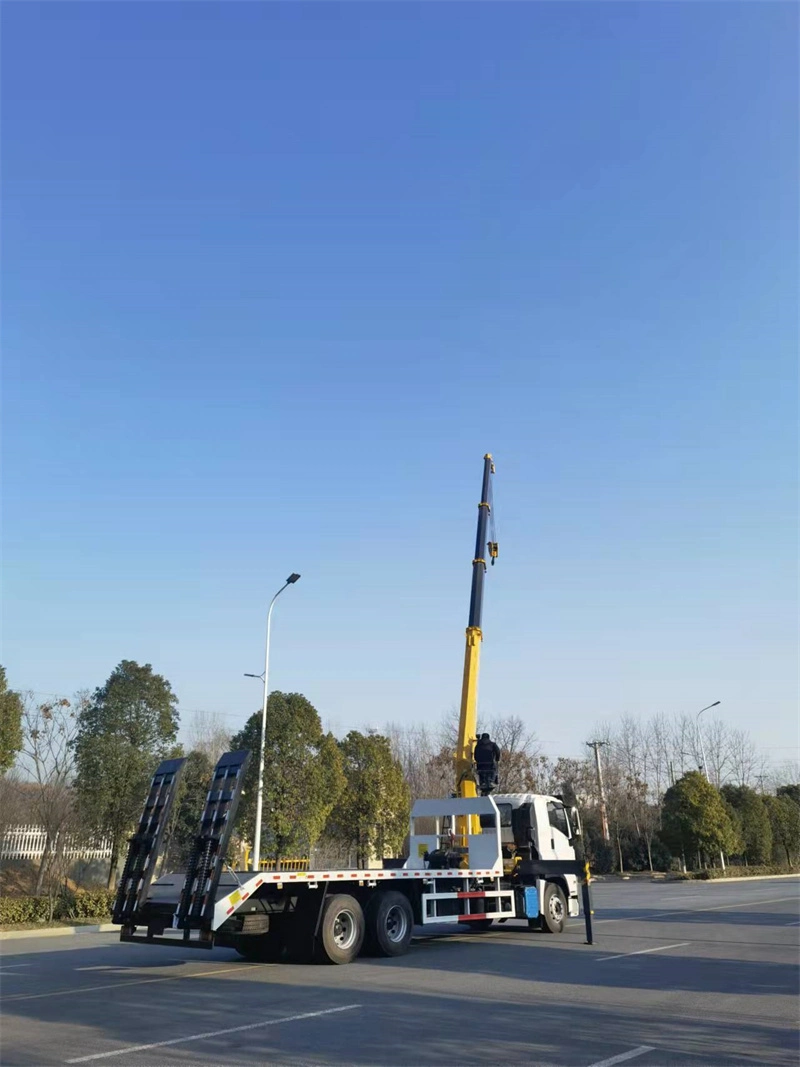 Isuz Giga 10t 10ton Truck-Mounted Telescopic Boom Crane