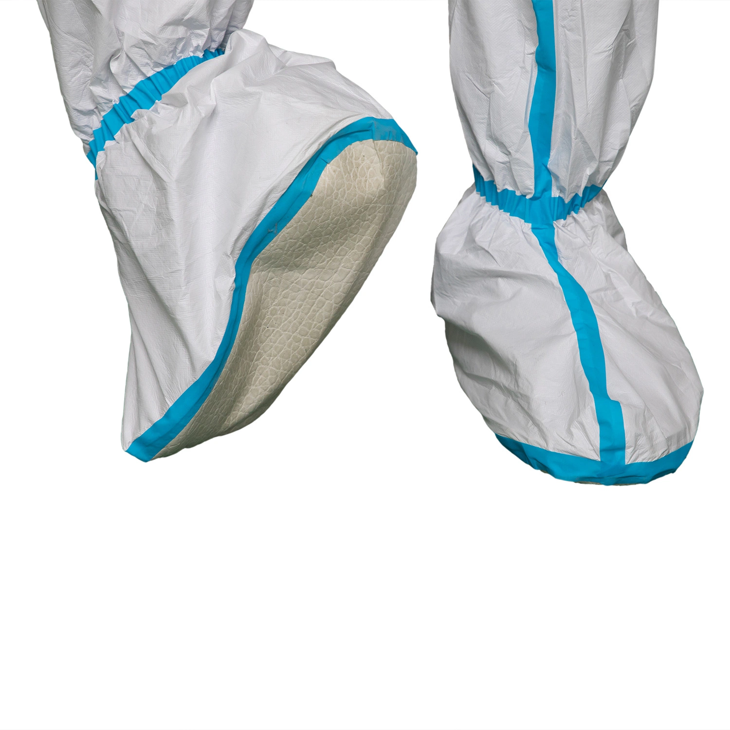 Disposable Waterproof Surgical Isolation Shoe Cover PE Non Woven Medical High Boot Cover Protective PP Personal Care