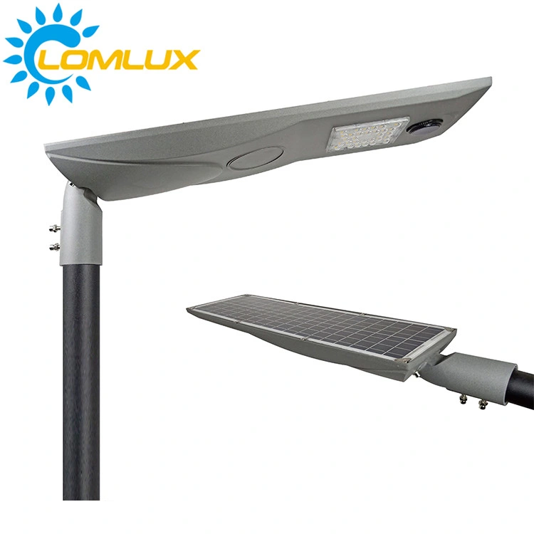 Outdoor Waterproof Aluminum Housing IP66 SMD 30W-150W Integrated All in One Solar Street Lamp