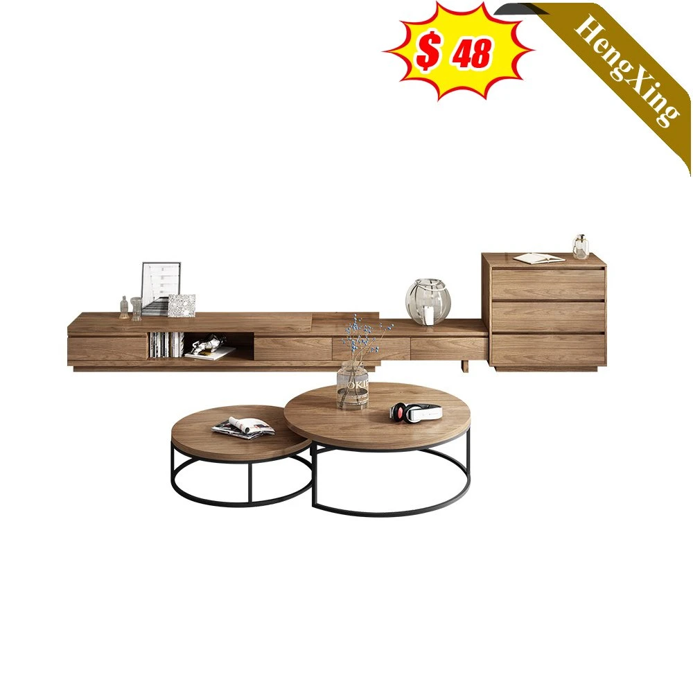 Promoção Luxury Nórdica elegante gabinete TV simples mesa de café combinação sala de estar definido