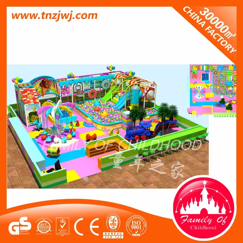 Los niños de alta calidad Indoor Indoor Indoor Playsets Castillo infantil en el parque