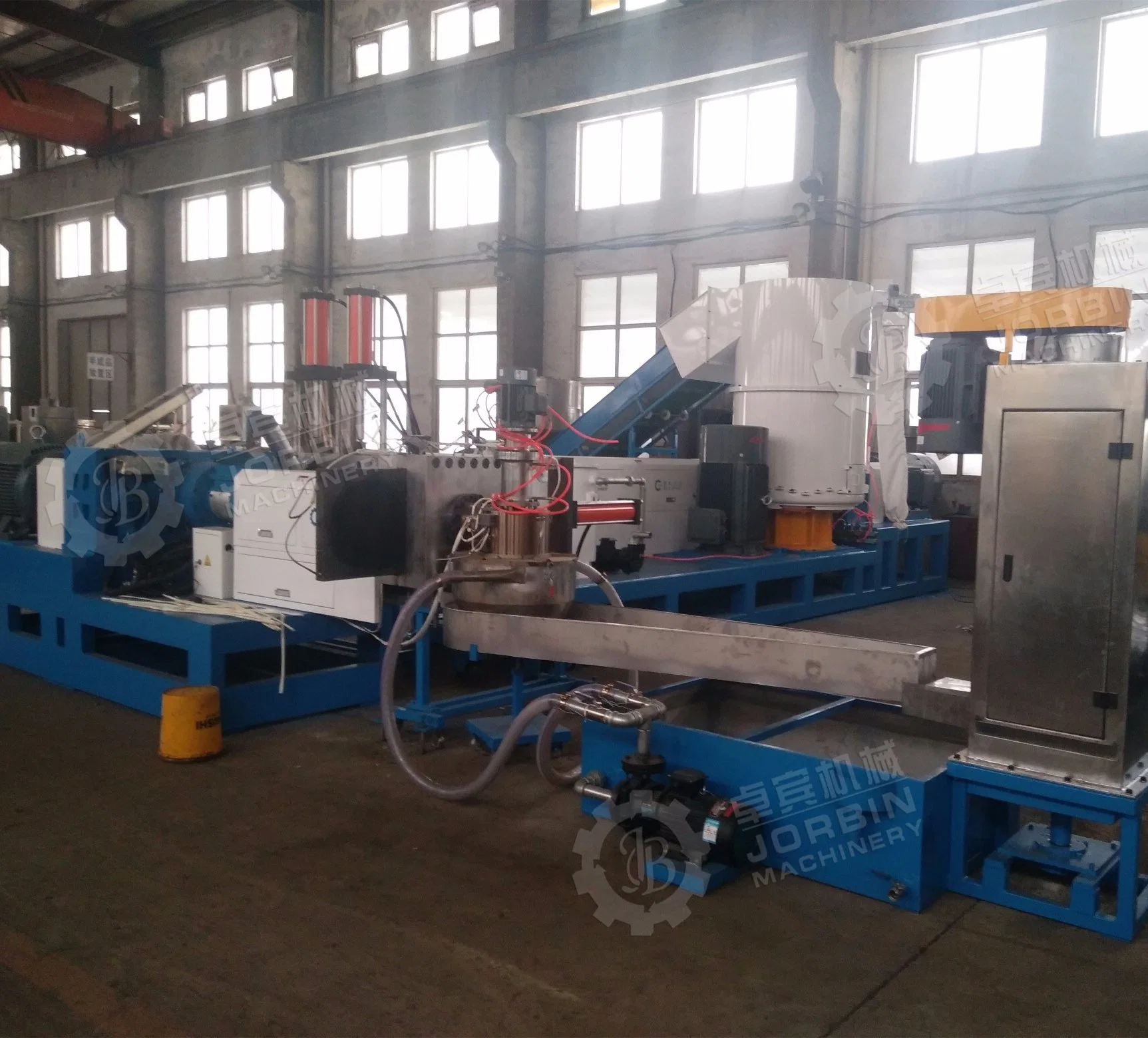 1000kg/H Double Stage Extruder Granulation Line