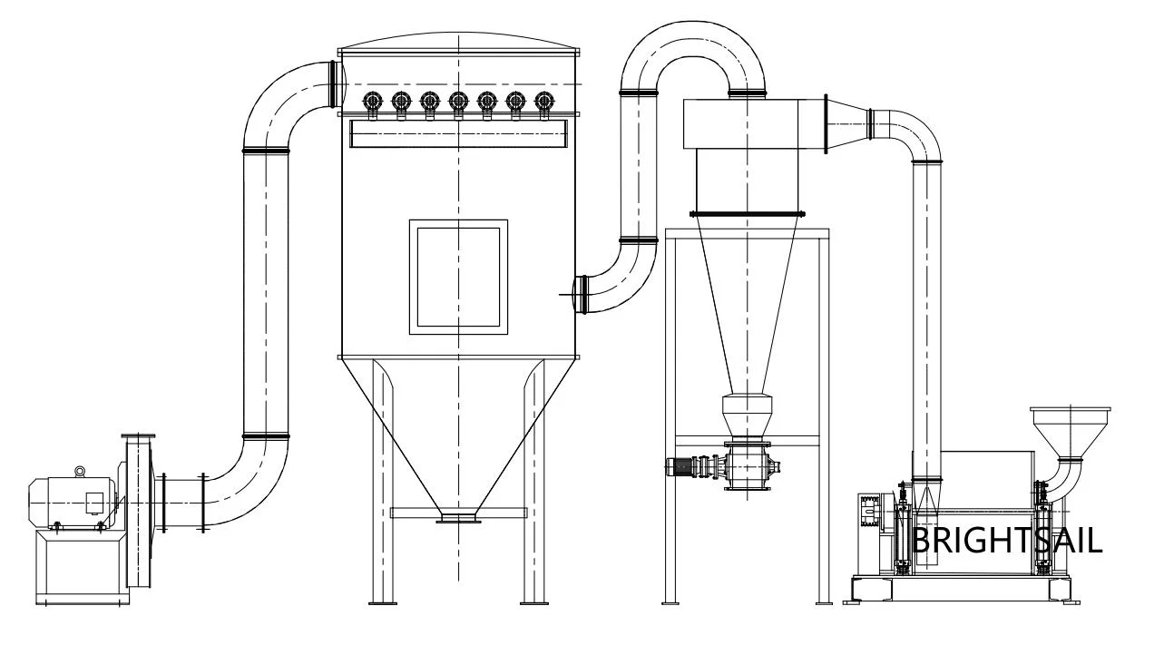 Máquina trituradora de chiles Brightsail Máquina de molienda de chiles Máquina de molienda de especias