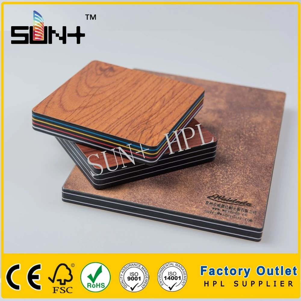 6mm Wood Grain Compact Board