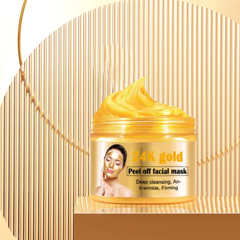 24K Gold Peel off Beauty Collagen Facial Mask for SPA Beauty Salon