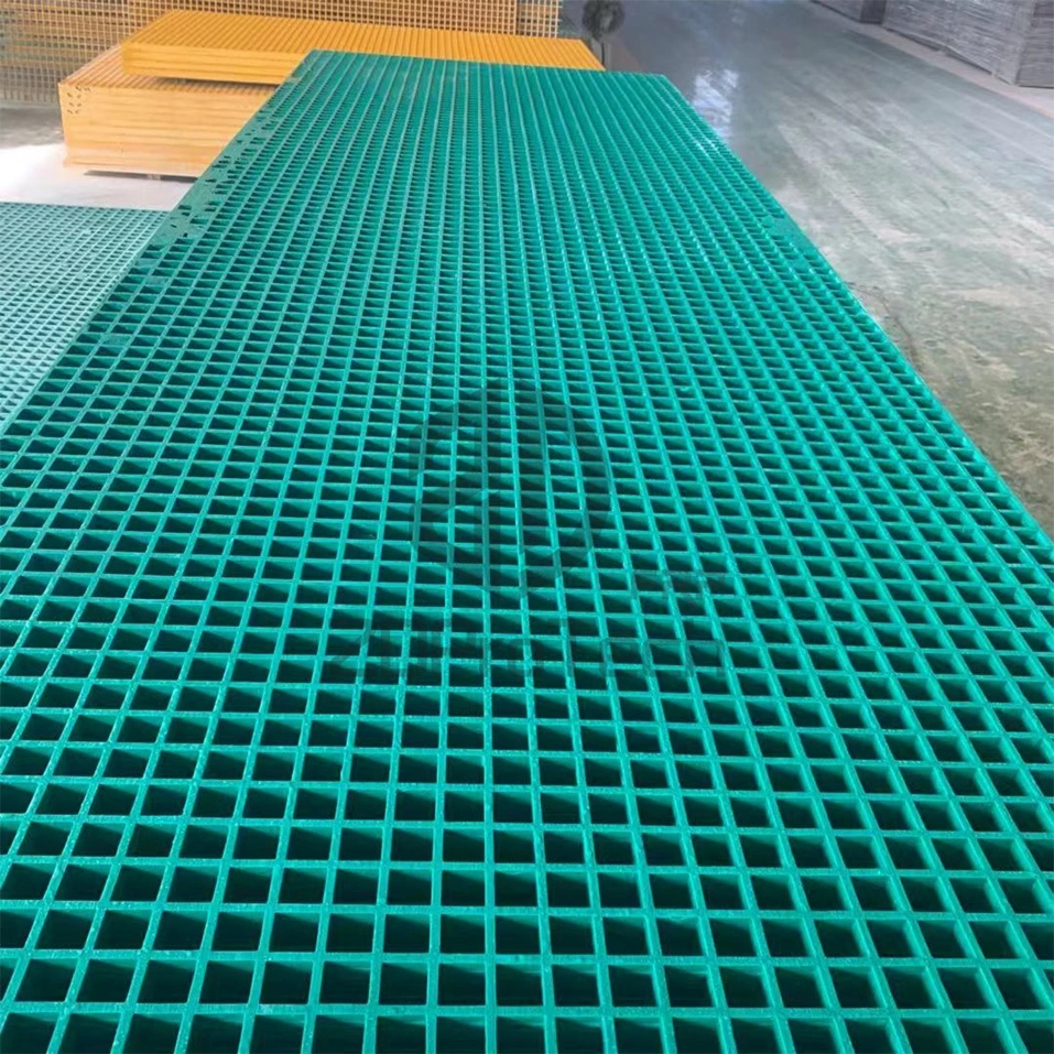 Anti Oxidation FRP Molded Plastic Grating Sheet for Chemical Industry