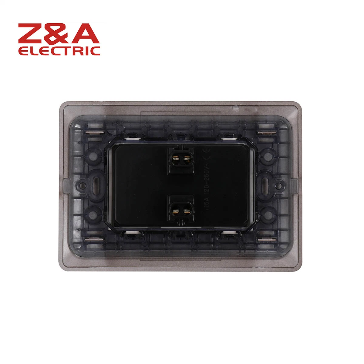 Bm1204. Mbrn Bm Series Matte Brown Z&a Za Electric Wall Socket