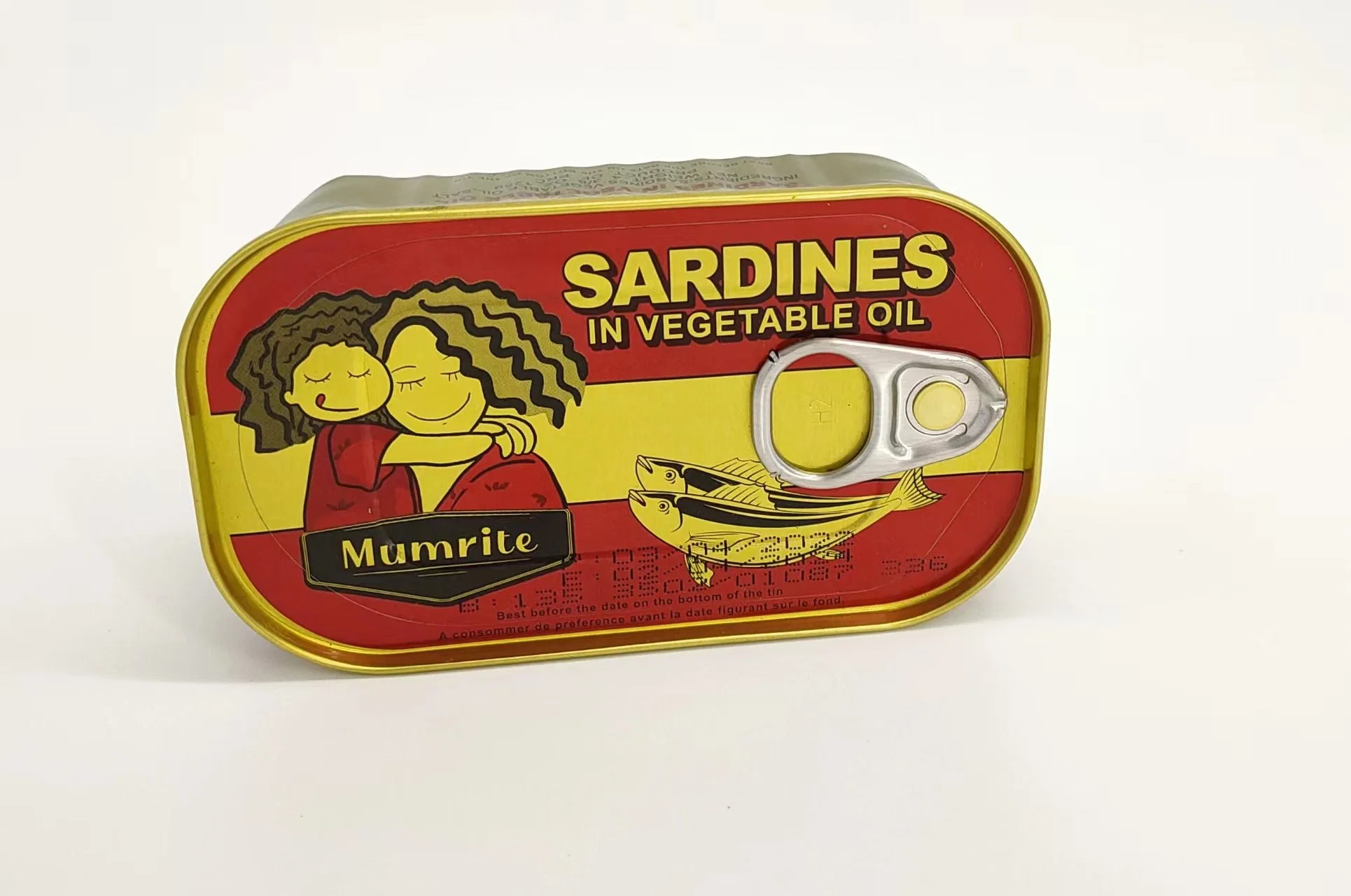 Cheap Price Canned Sardines in Vegetable Oil 125g Factory