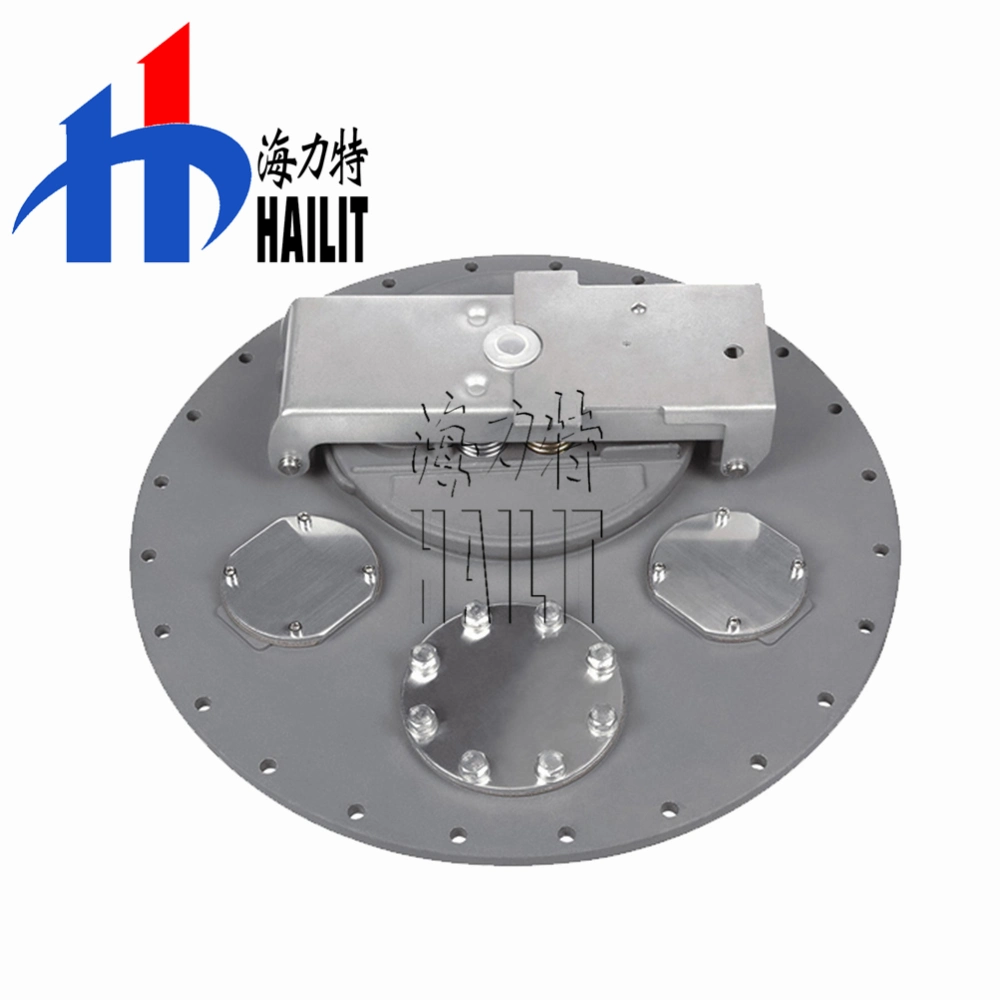 High quality/High cost performance  Aluminum Carbon Steel Tanker Top Manhole Cover (07)