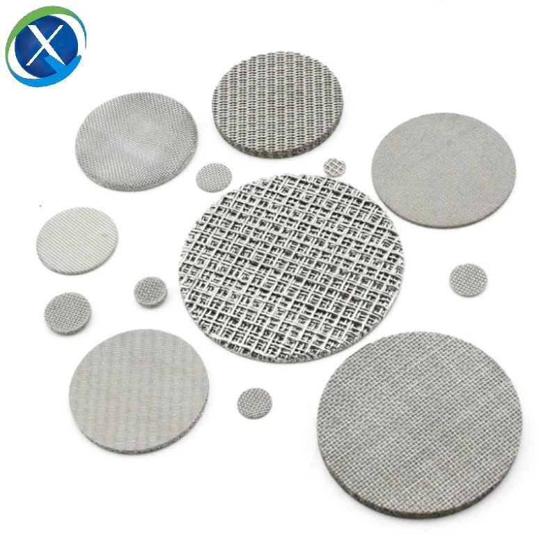 15 20 30 50 100 Micron Stainless Steel Wire Mesh Sintered Filter Mesh