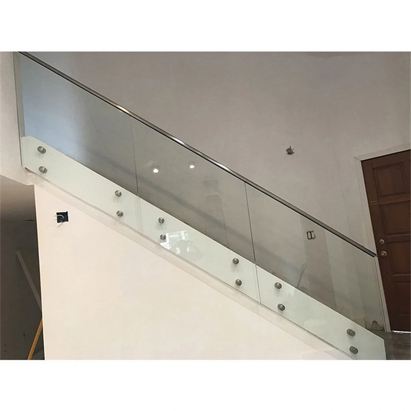 Railing Designs Outdoor Stainless Steel Glass Railing Standoff Hardware for Decking