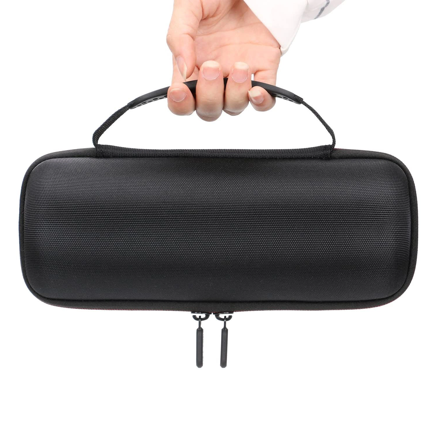Waterproof Portable Hard Shell Travel Carry Zipper Box Wireless Speaker Case