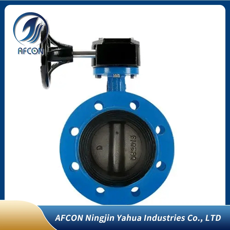 Actuator Valve Pn10 Pn16 DN50 2 Inch Single Acting Pneumatic PVC Pneumatic Butterfly Valve