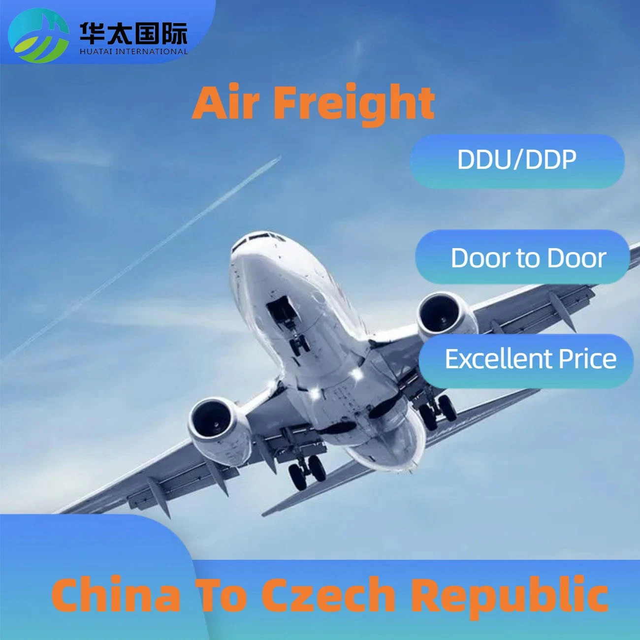 Air Freight Shipping Cargo Czech Republic International Logistics DDU/DDP Door to Door