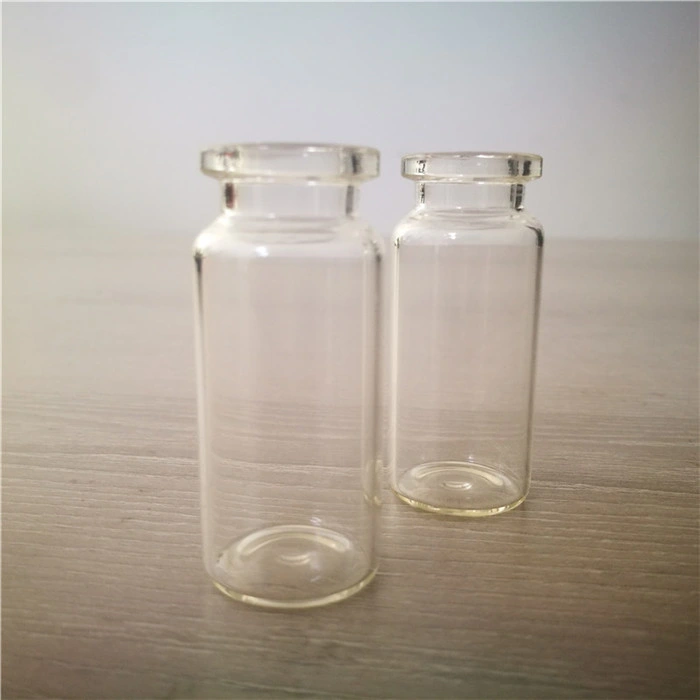 flacons en verre transparent ou ambré de 2 ml pour produits pharmaceutiques ou cosmétiques