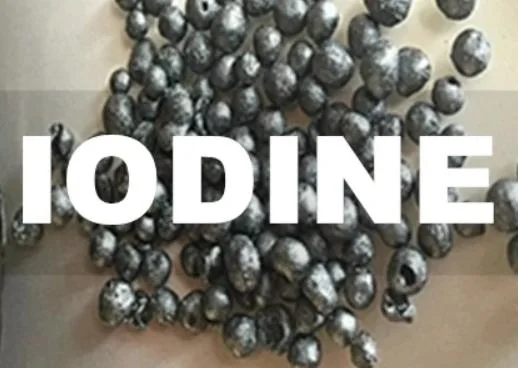 Iodine 99% 7553-56-2 Raw Material Food Additive