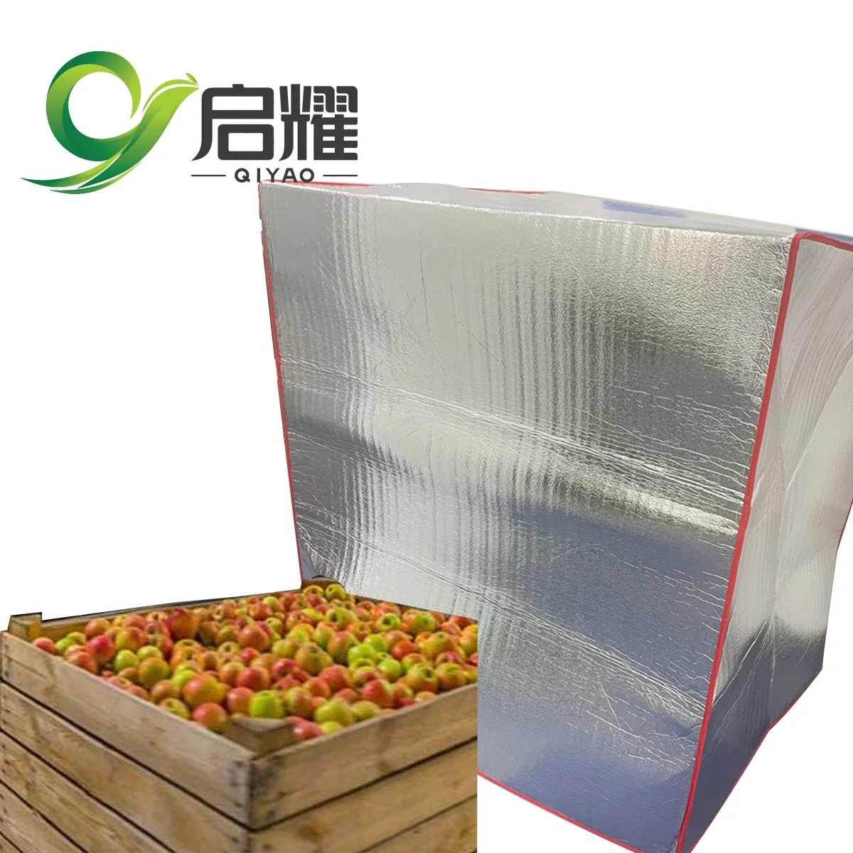 Insulated Pallet Covers, Blankets and Containers 100% Reusable for Seafood and Frozen Food