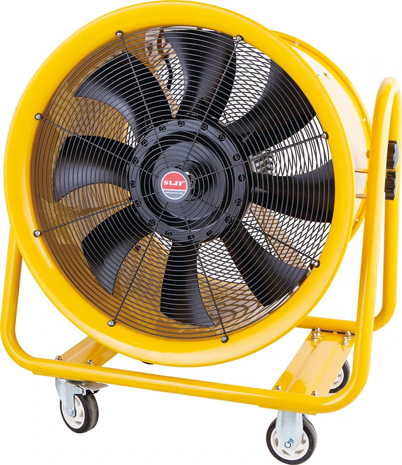 20"/24" Heavy Duty de soplado de aire de escape del ventilador Industrial ventiladores tambor móvil