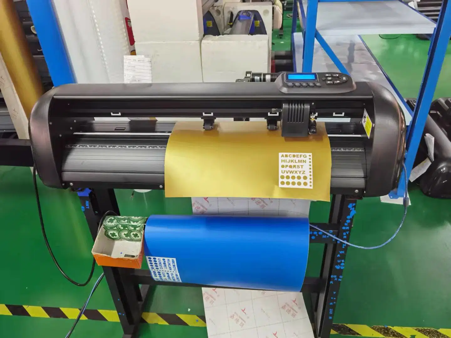 Rápido de corte automático del sensor óptico de Vinilo adhesivo de manos libres de la muestra Plotter Cortador de papel resistente (SG-1350I)