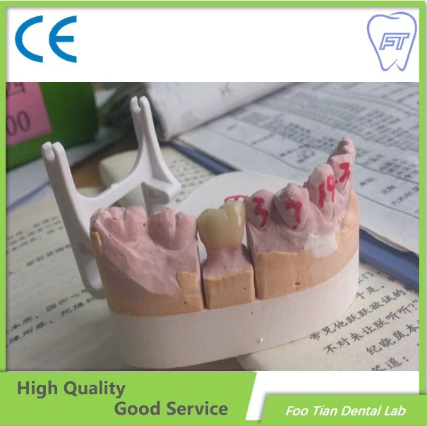 Dental Product Zirconium Crown Custom Dental Material Lab Implant Full Contour Without Porcelain