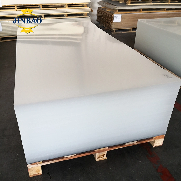 Jinbao 4X8 Clear 20mm Benchtop Opal Silver Double Side Polystyrene Acrylic Sheet