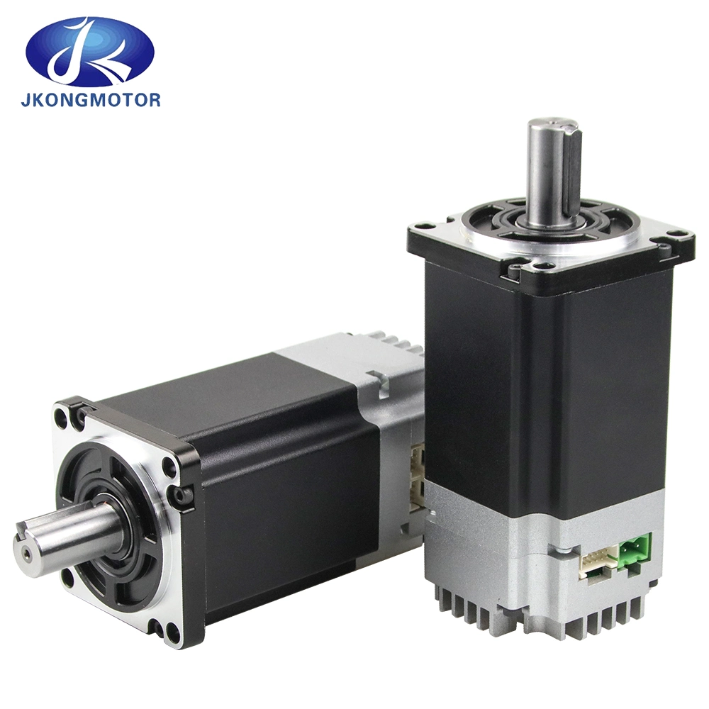 RS485 CANopen 100W bis 400W Integrierter DC-Niederspannungs-Servo Motor 60mm AGV Servomotor mit Treibersatz