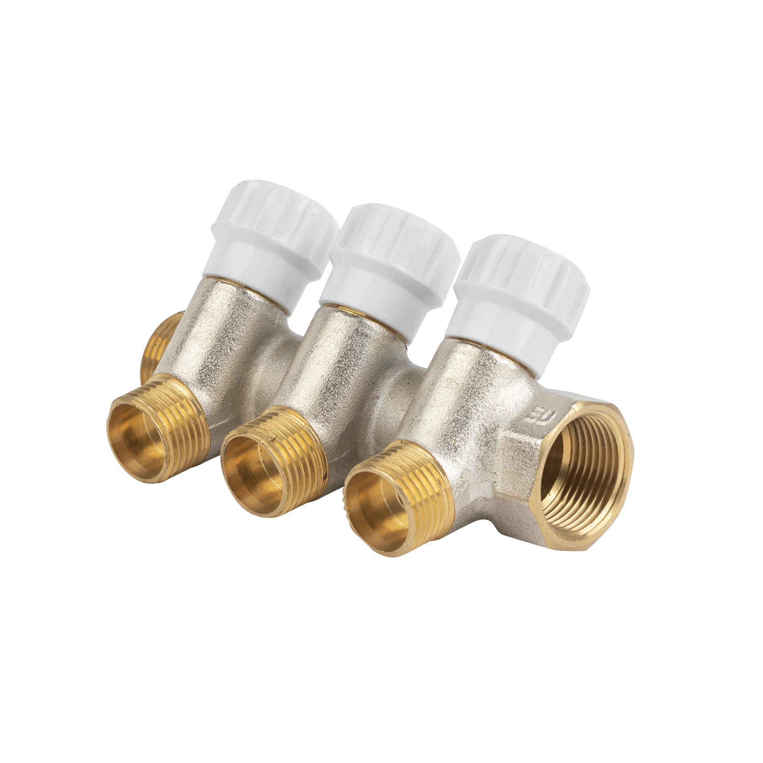 16mm 3 Ways Forged Brass Plumbing Manifold for Multilayer Pipe