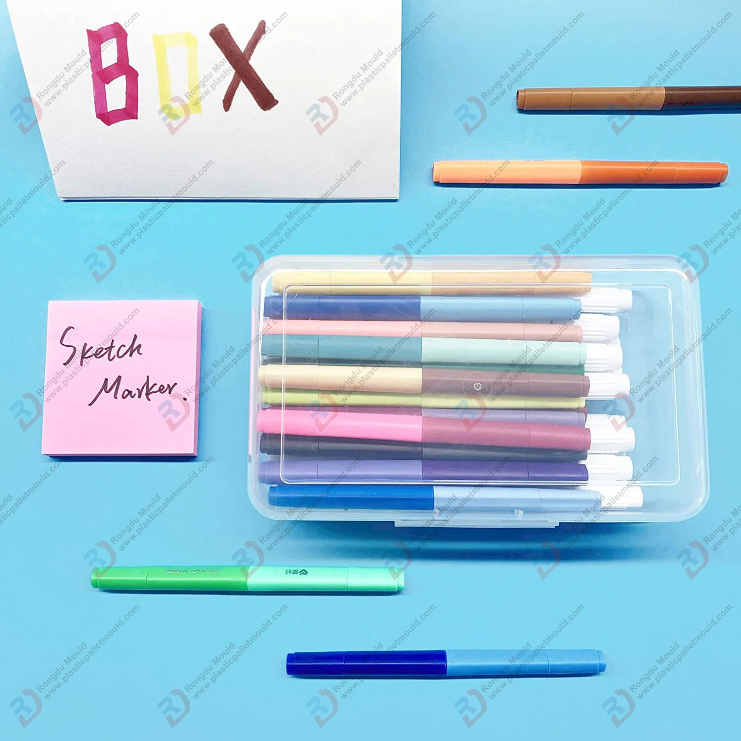 Kids High New Design Quality Plastic Pencil Box Mold