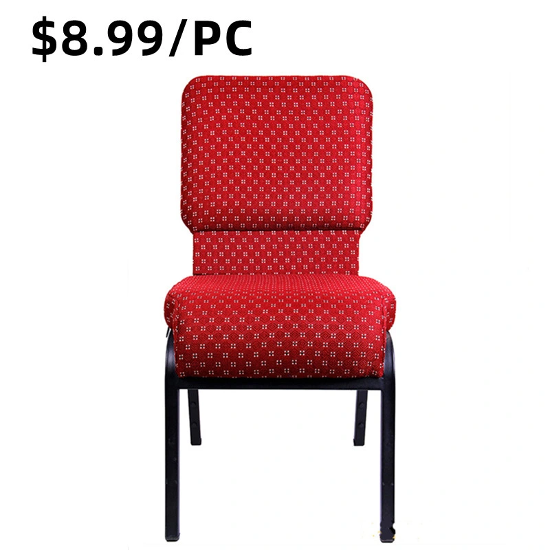 Good Price Indoor Steel Furniture for Rental Porpular Church Chair