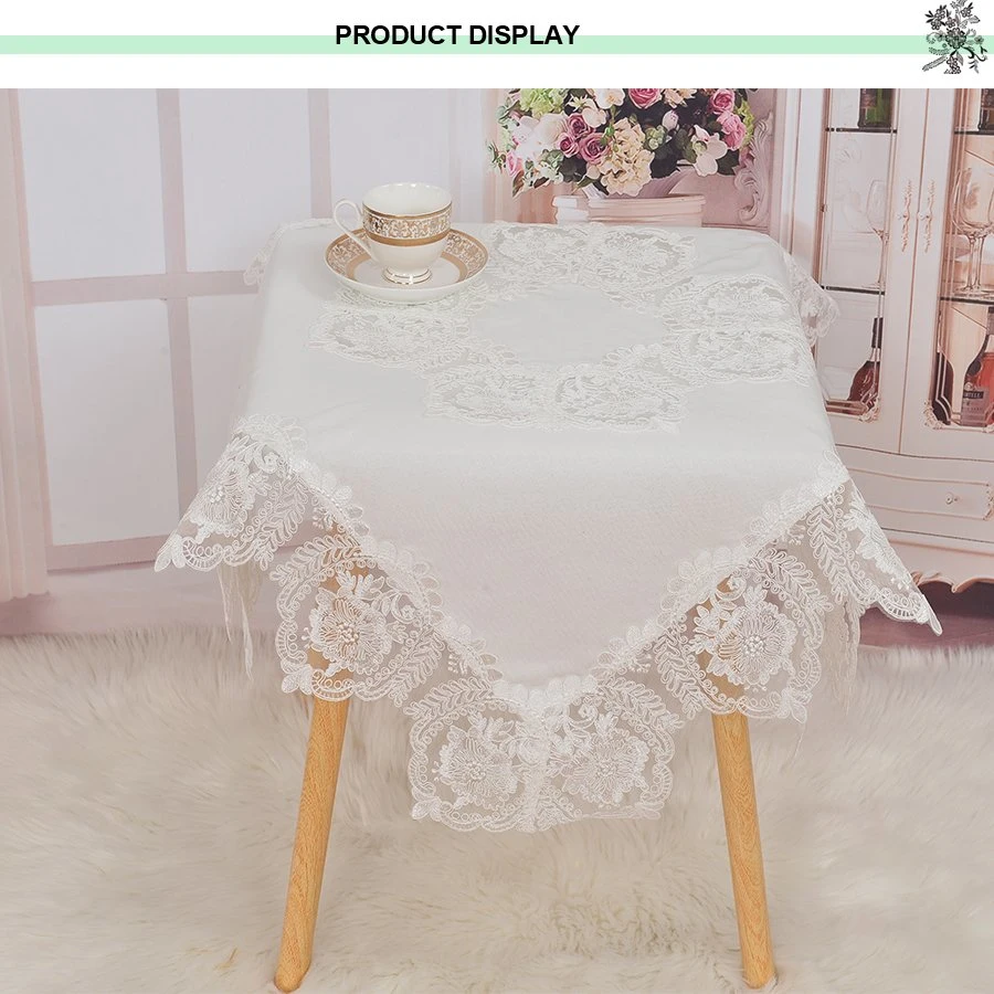 Water Proof Jacquard Yarn Dyed Tablecloth for Restaurant