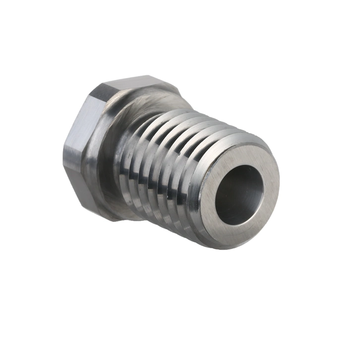 Customized Precision Machining Thread Tungsten Carbide Nozzle for Oil Service Industry