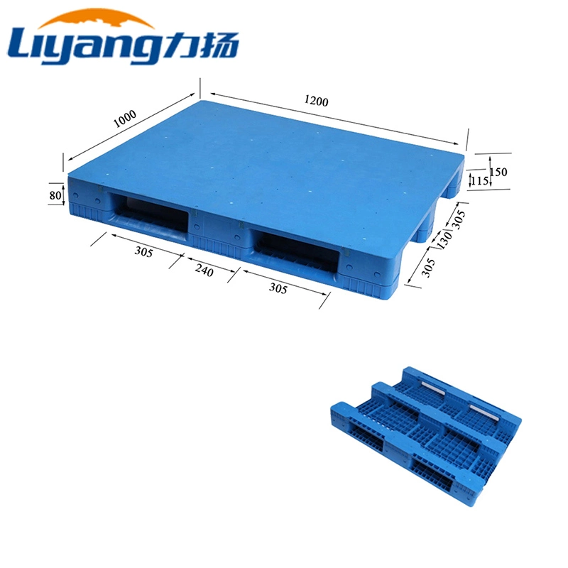 China Supply Sell Cheap 4 Way Heavy Duty HDPE Storage Double Faced Deck Specific Specification 3runners Plastic Pallets Manufacturers 10%off~